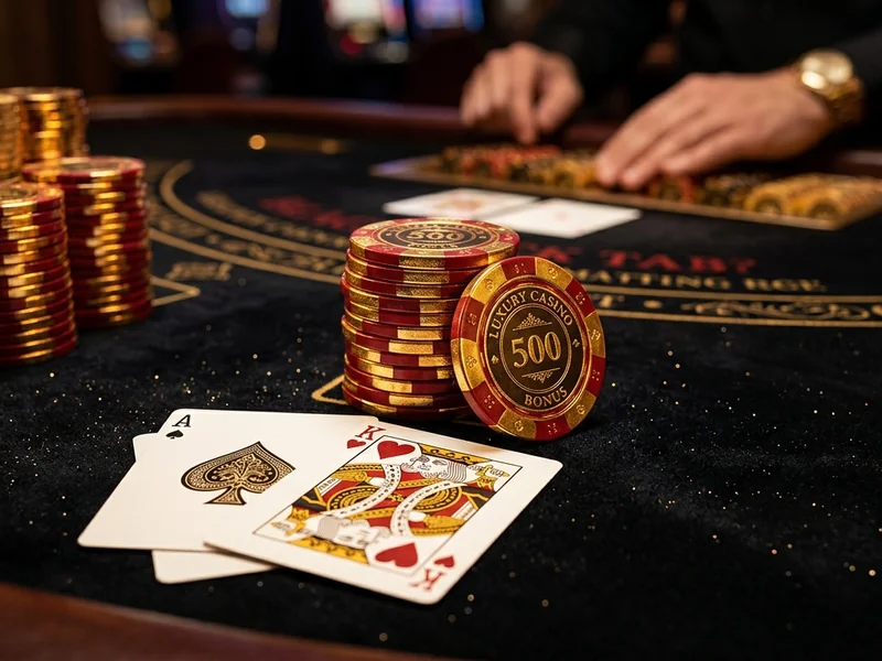 Moedas de ouro e fichas de cassino representando bônus e promoções do iwc777